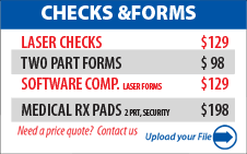 checks and forms